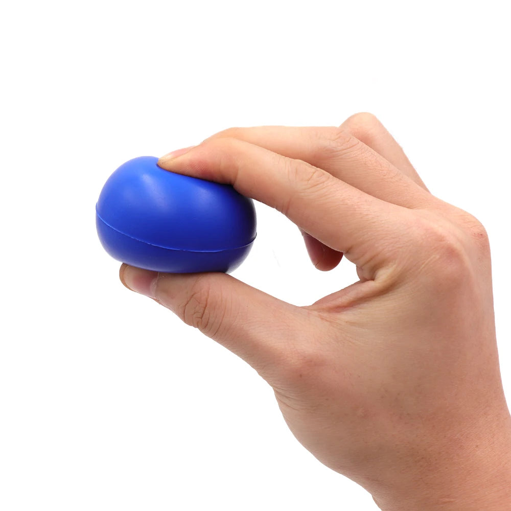 Foam Exercise & Massage Balls (2-Pack) for Grip Strength, Rehabilitation & Stress Relief