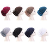 Elegant Lace Chiffon Floral Cap for Women