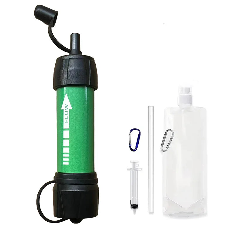 Portable Water Purifier for Hiking and Emergency Use