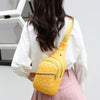 Nylon Crossbody Chest Bag for Women – Large Capacity, Adjustable Strap