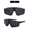UV400 Cycling Sunglasses with Blue Mirror Lens