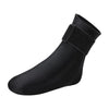 Black reusable gel therapy socks designed for ankle and foot pain relief