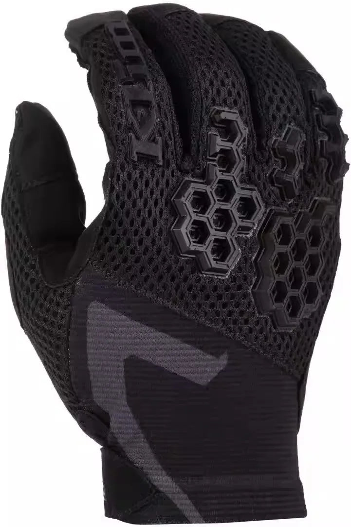 Gants de moto et de VTT tactiques à écran noir
