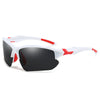 Polarized Half-Frame Sport Sunglasses with Anti-Glare Lenses