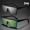 Oversized One-Piece Sunglasses for Men and Women