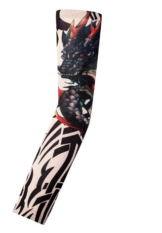 Long Seamless Tattoo Sleeves for Sun Protection