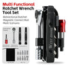 Compact 14-in-1 Ratchet Wrench Multi-Tool for Bicycles