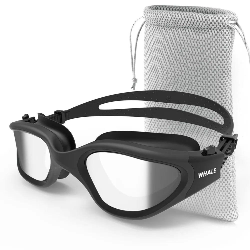 Polarized Anti-Fog Swimming Goggles for Adults