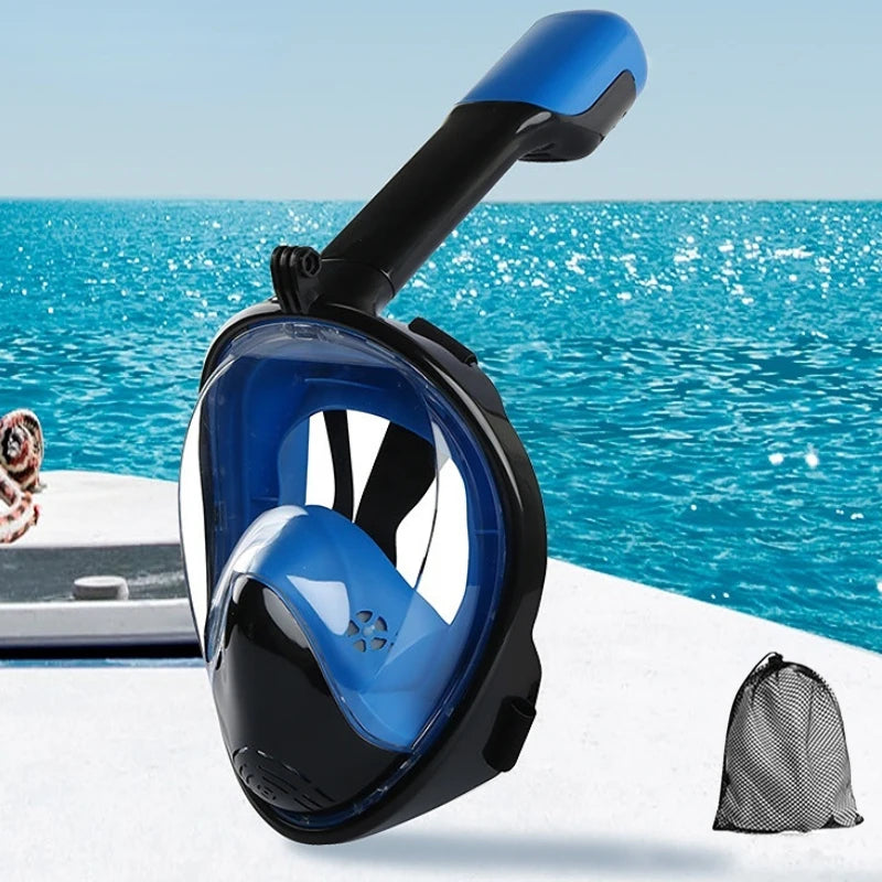 Full Face Snorkel Mask with Anti-Fog Window