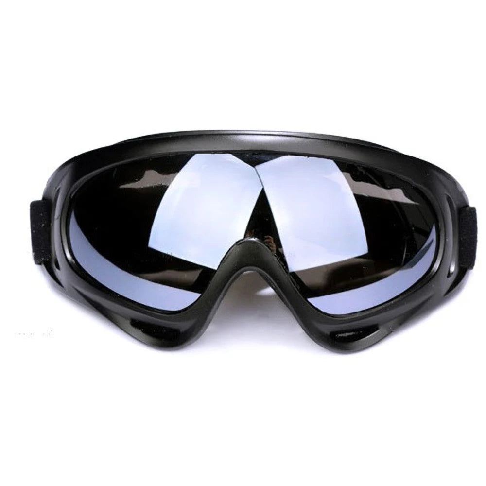 Protective Motorcycle Face Mask with Full-Face Goggles