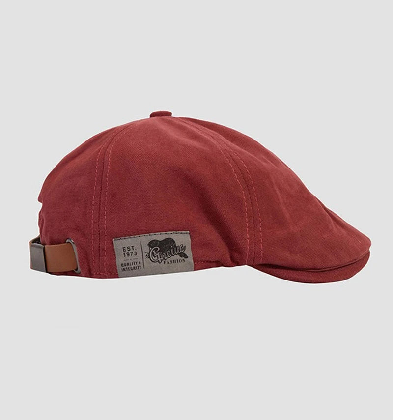 Classic Cotton Beret Hat – Vintage Ivy Cap for Men & Women