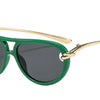 Elegant Knot Double Beam Pilot Sunglasses