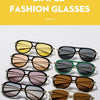 Elegant Knot Double Beam Pilot Sunglasses