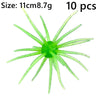 Realistic Sea Urchin Soft Fishing Lures - 10 Pack