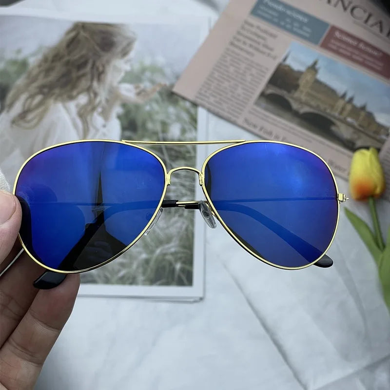 Classic Aviator Sunglasses with UV Protection