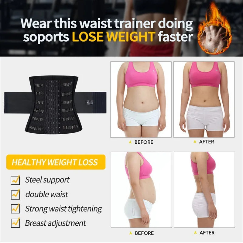 Firm Control Waist Trainer Cincher for Women