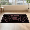 Two-Tone Non-Slip Squat Mat for Home Workouts