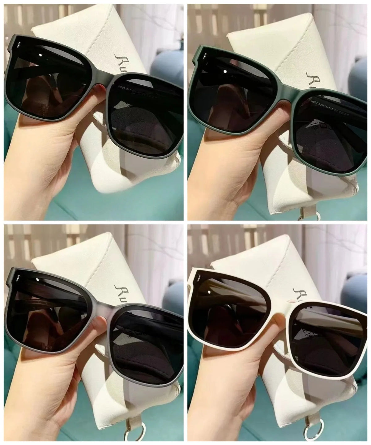 Foldable UV400 Fit-Over Sunglasses for Prescription Glasses Wearers