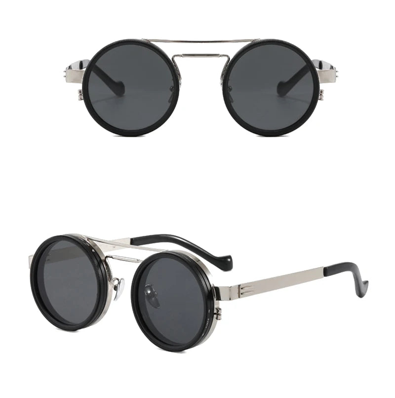 Vintage Round Polarized Sunglasses with UV400 Protection