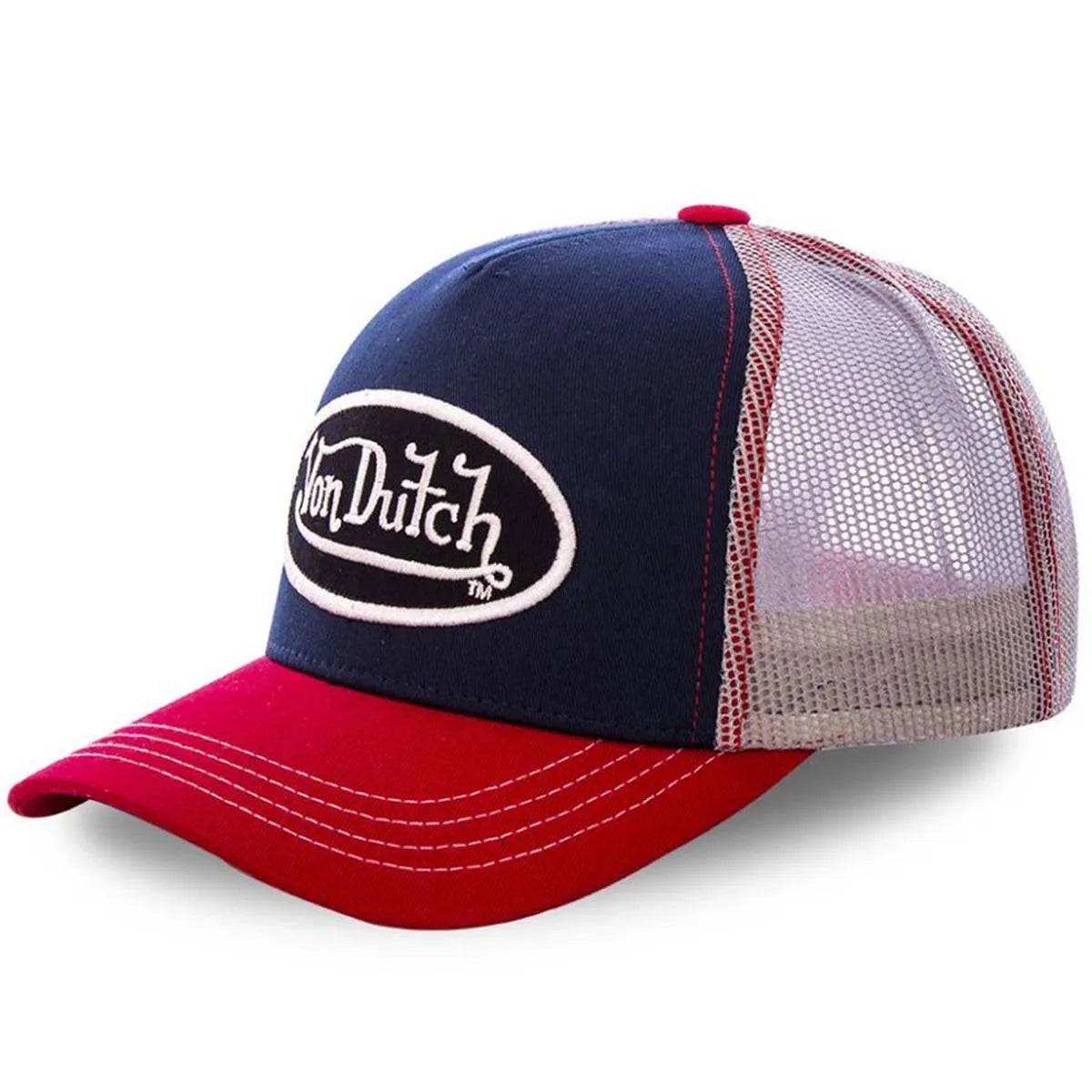 Embroidered Mesh Trucker Baseball Cap