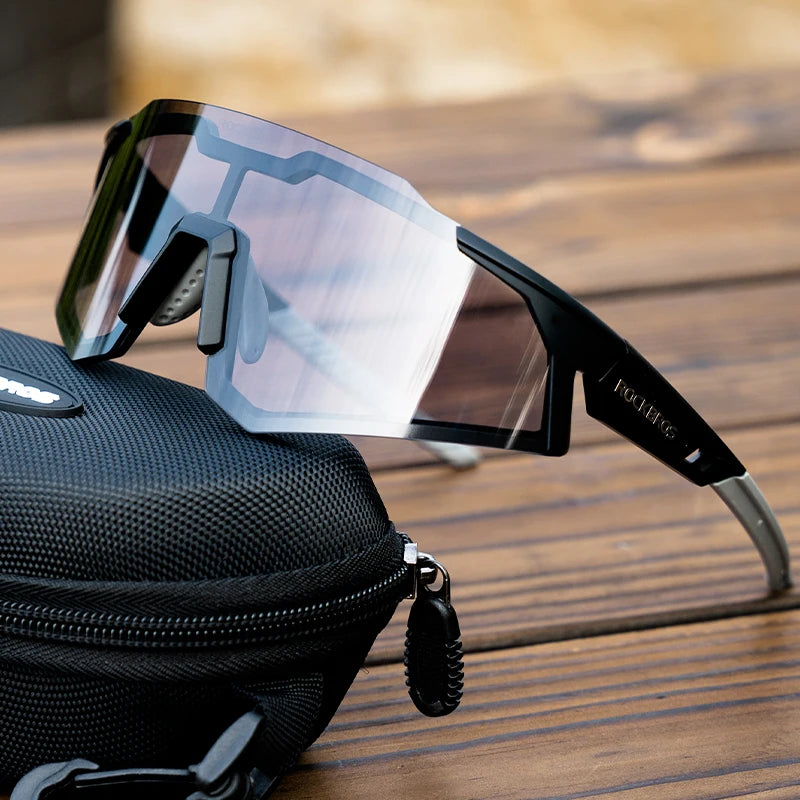 Photochromic Cycling Sunglasses with UV400 Protection