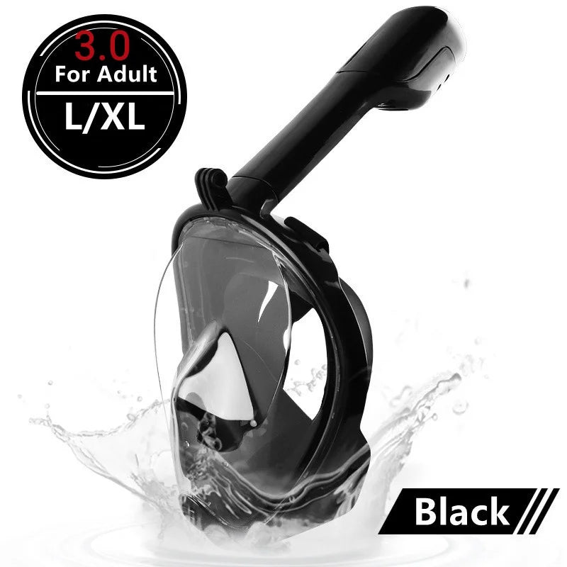 Full Face Snorkel Mask with Anti-Fog Window