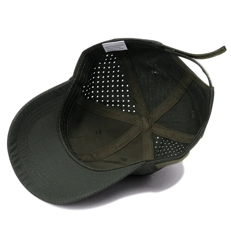 Tactical Camouflage Baseball Cap for Outdoor Adventures