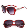 Purple Square Sunglasses with UV400 Protection