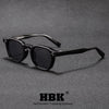 Retro Classic Square Frame Sunglasses with UV400 Protection