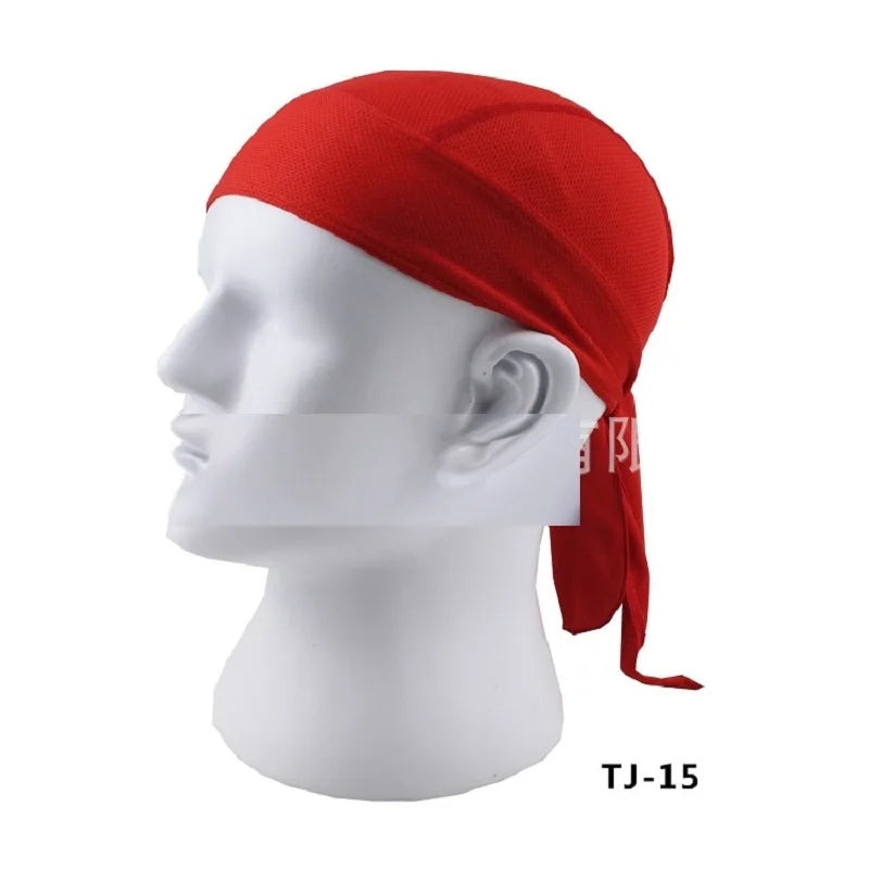 Quick-Dry Cycling Head Scarf with Breathable Knit Fabric