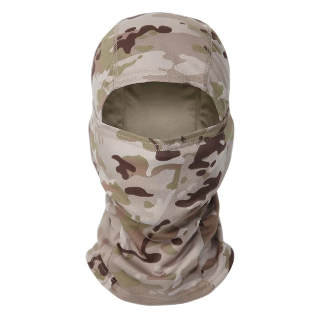 Camouflage Full Face Balaclava for Outdoor Sports