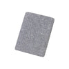 A gray multi-sport breathable wristband for activewear.