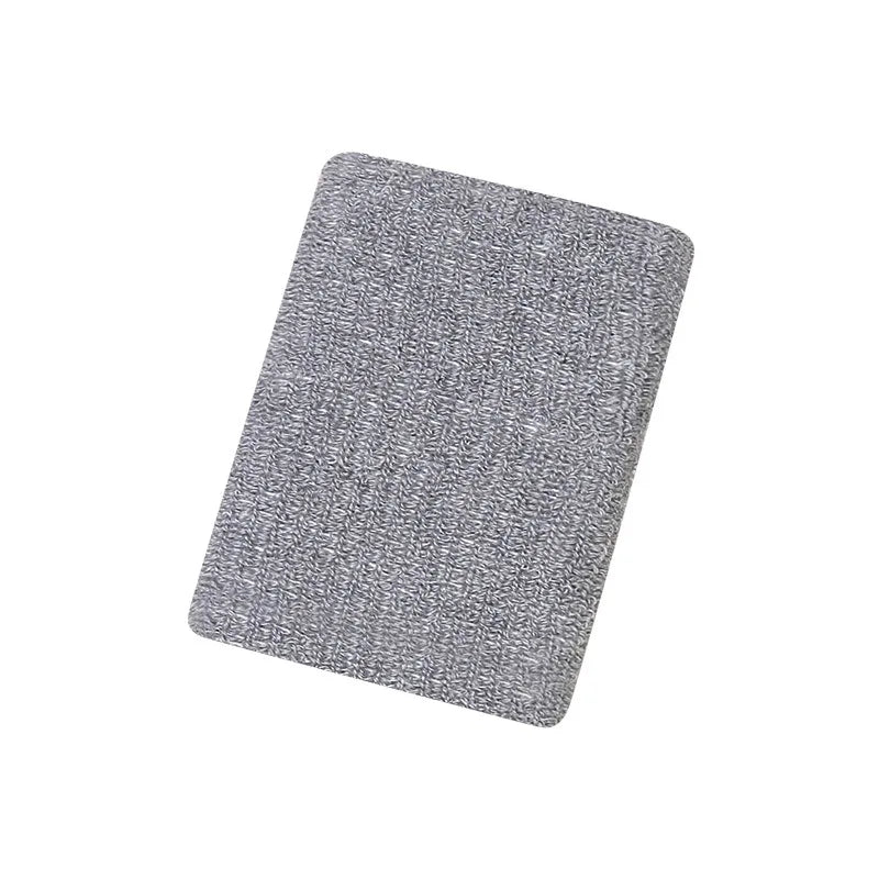 A gray multi-sport breathable wristband for activewear.