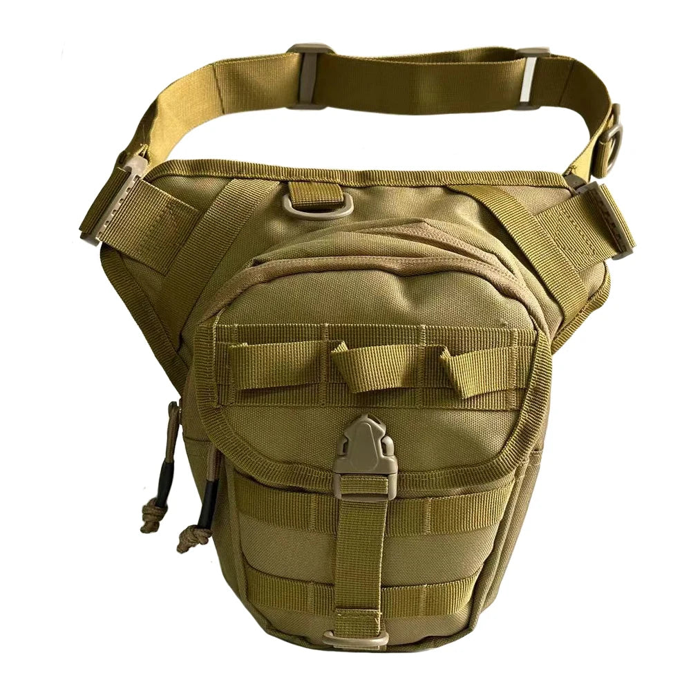 Camo Tactical Waist Pack with Adjustable Strap
