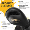 Professional PU Leather Boxing Gloves for Training and Sparring