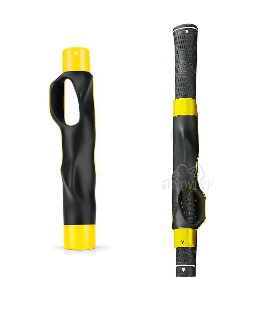 Golf Club Training Grip Aid for Posture and Alignment