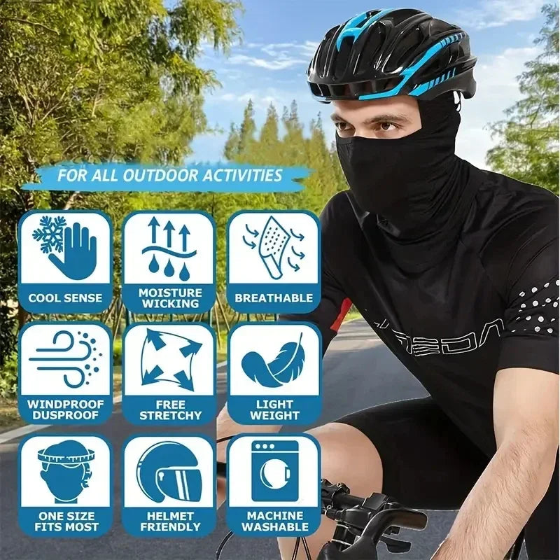 360° Lightweight Sun Protection Hood Mask