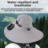 Solar-Powered Cooling Fan Hat with UV Protection