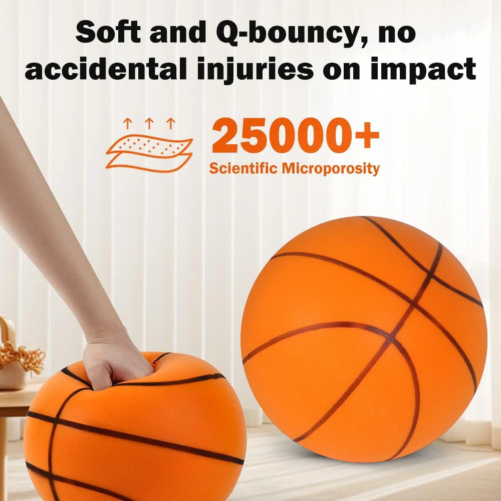 Quiet Foam Training Basketball for Indoor Use