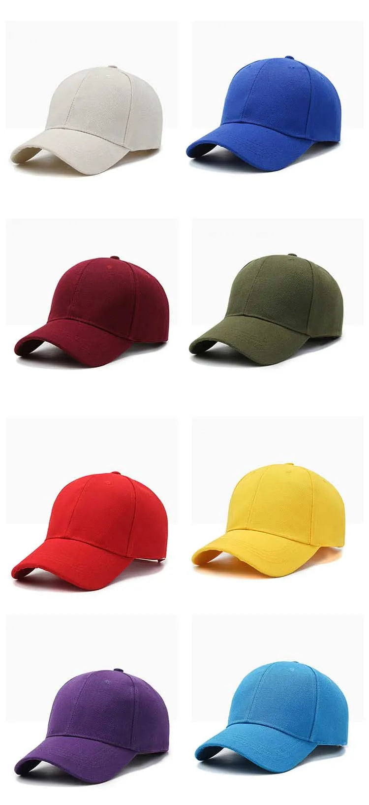 Classic Adjustable Baseball Cap – Unisex Everyday Snapback
