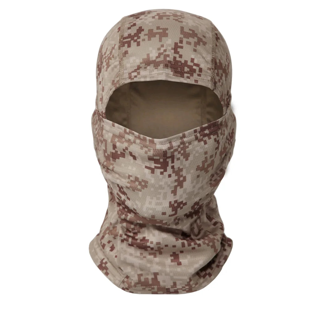 Camouflage Full Face Balaclava for Outdoor Sports