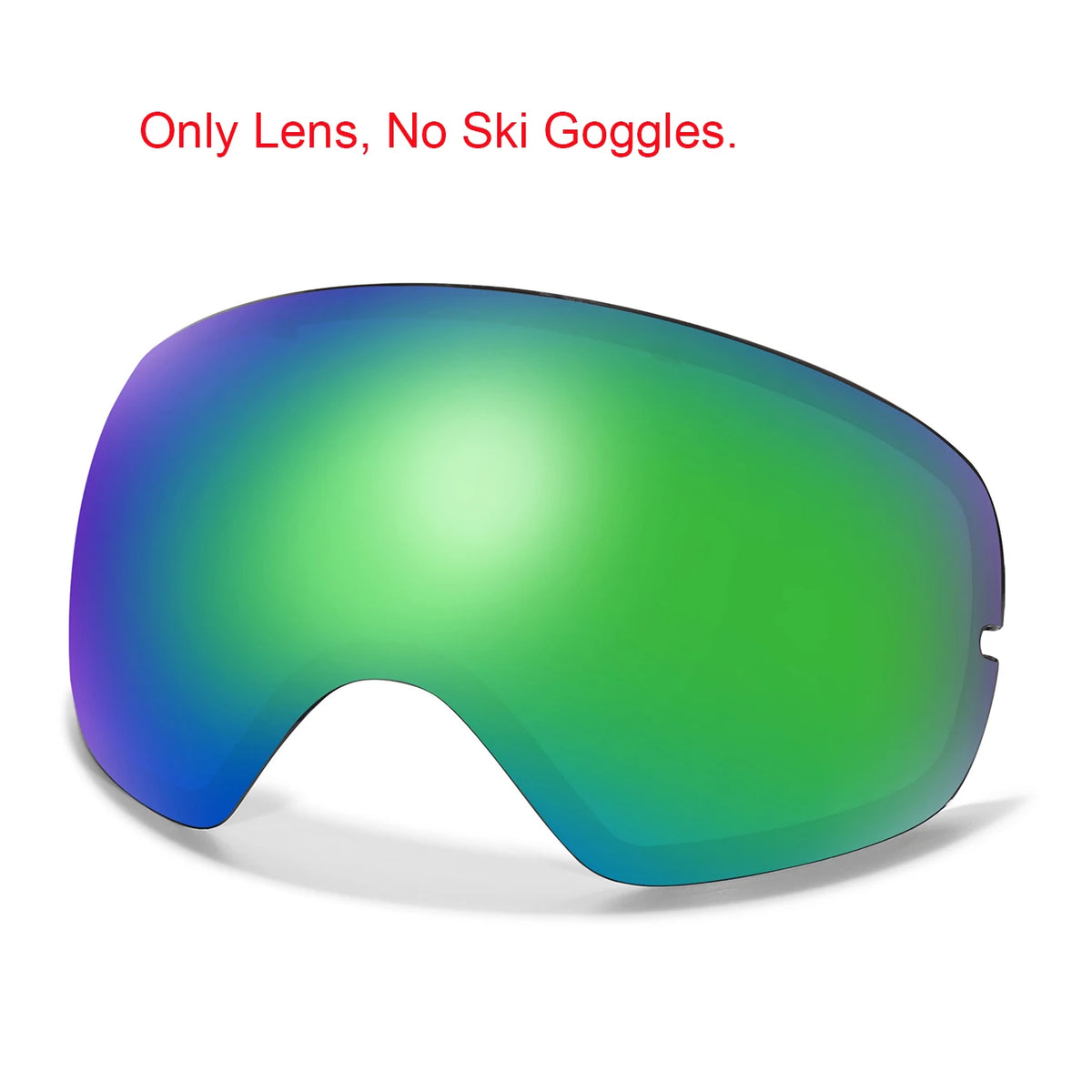 Outdoor Ski Goggles with Protective Case and Anti-Fog Lenses