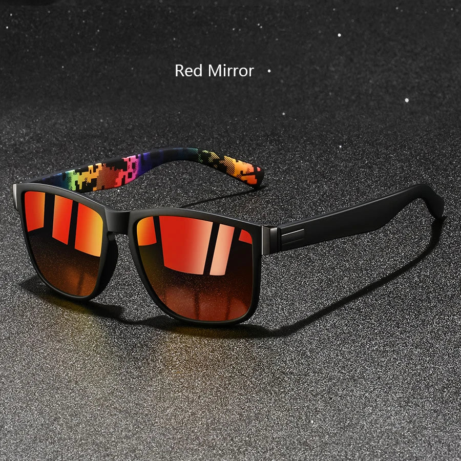 Classic Square Sunglasses for Men and Women – UV Protection & Lightweight Comfort
