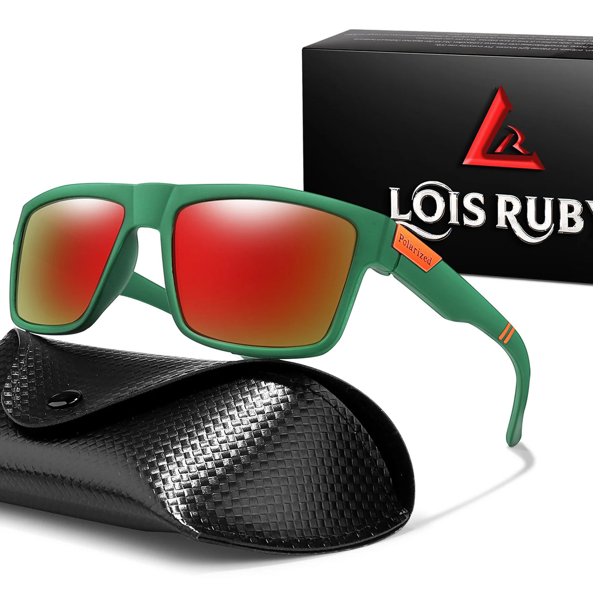 Polarized Square Sunglasses for Cycling and Outdoor Sports