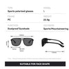 Polarized UV400 Sports Sunglasses for Men and Women