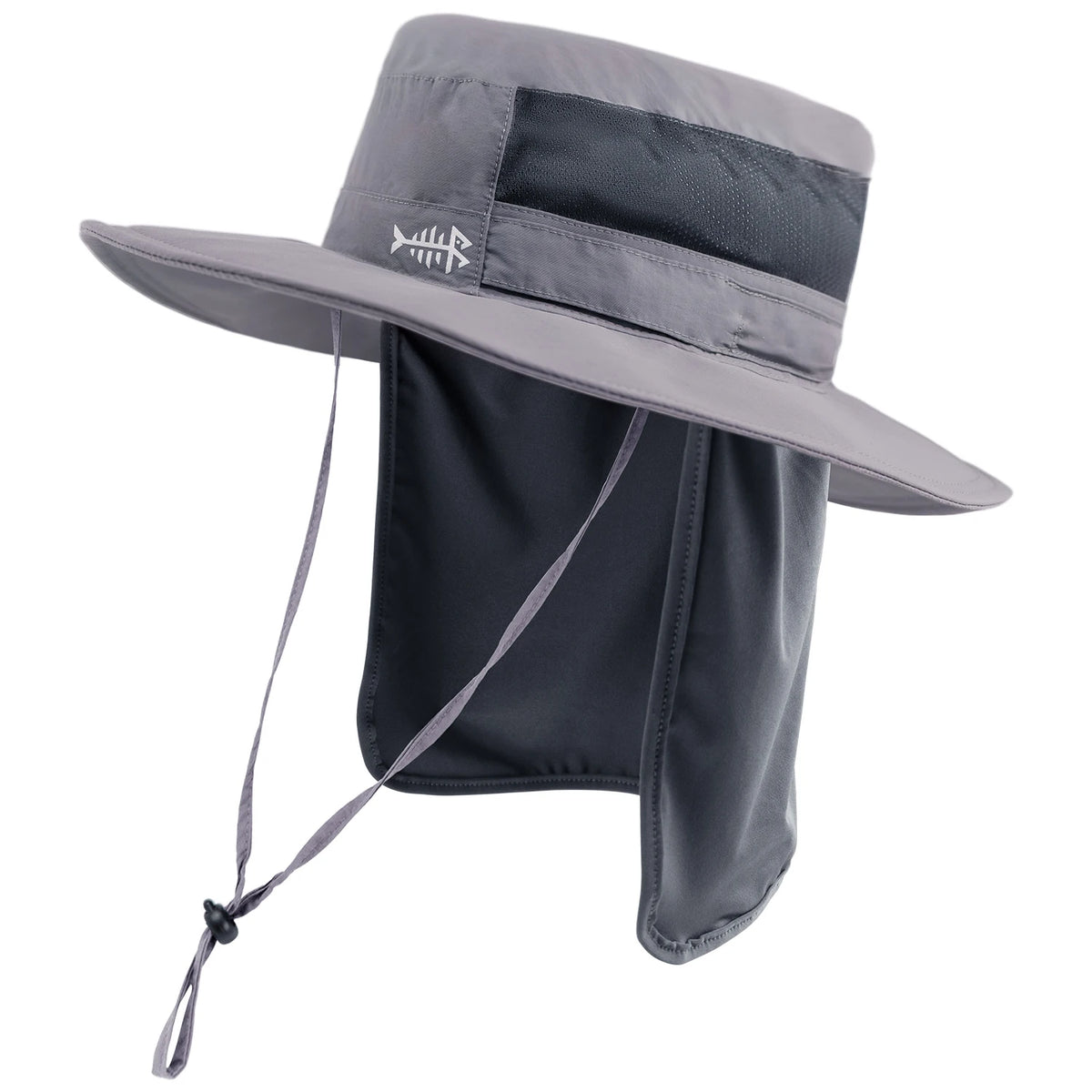 UPF 50+ Sun Protection Bucket Hat with Detachable Neck Flap