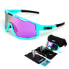 Fusion UV400 Cycling Sunglasses with 3 Interchangeable Lenses