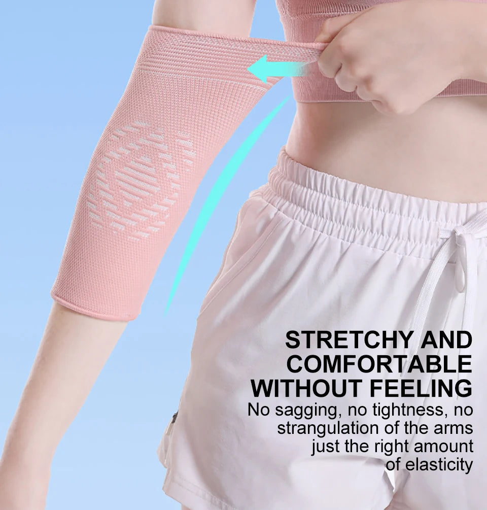 Elastic Elbow Support Sleeve for Sports and Gym