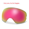 Outdoor Ski Goggles with Protective Case and Anti-Fog Lenses