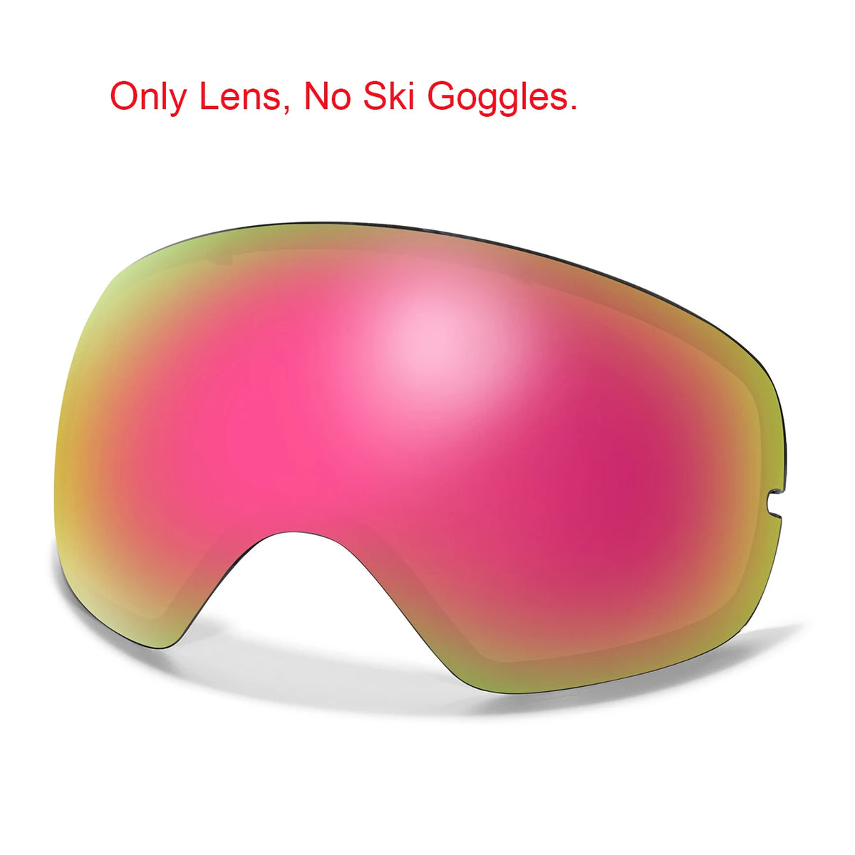 Outdoor Ski Goggles with Protective Case and Anti-Fog Lenses